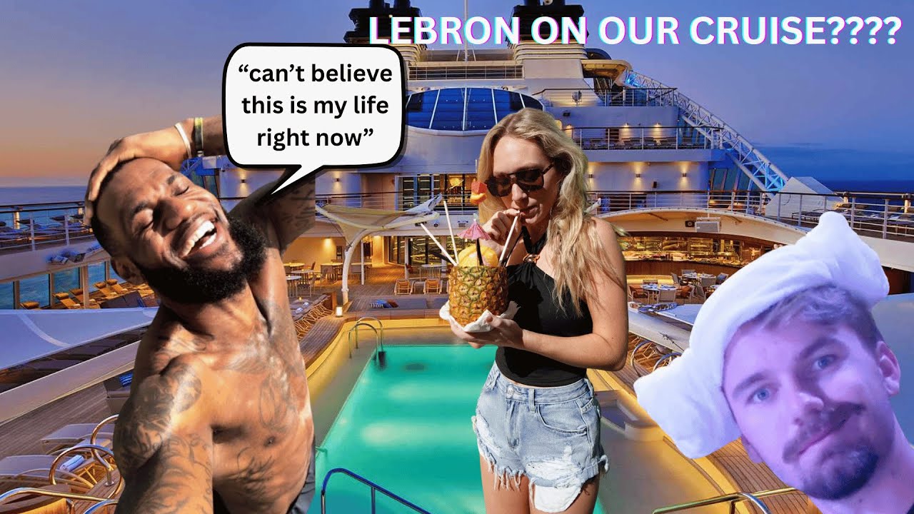 lebron james was on our cruise??!!!!!