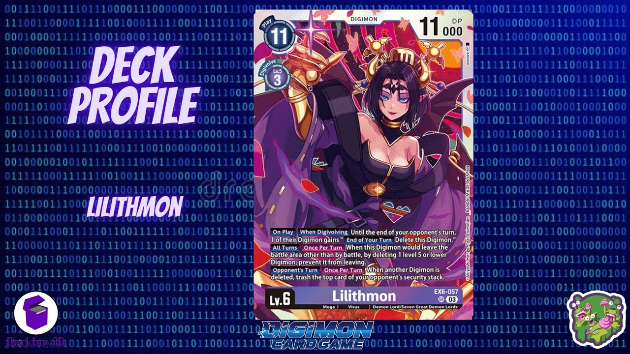 Deck profile Lilithmon | EX6