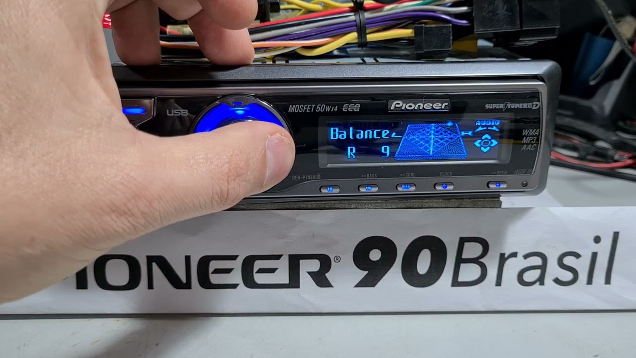 #pioneer DEH-P7980UB em funcionamento