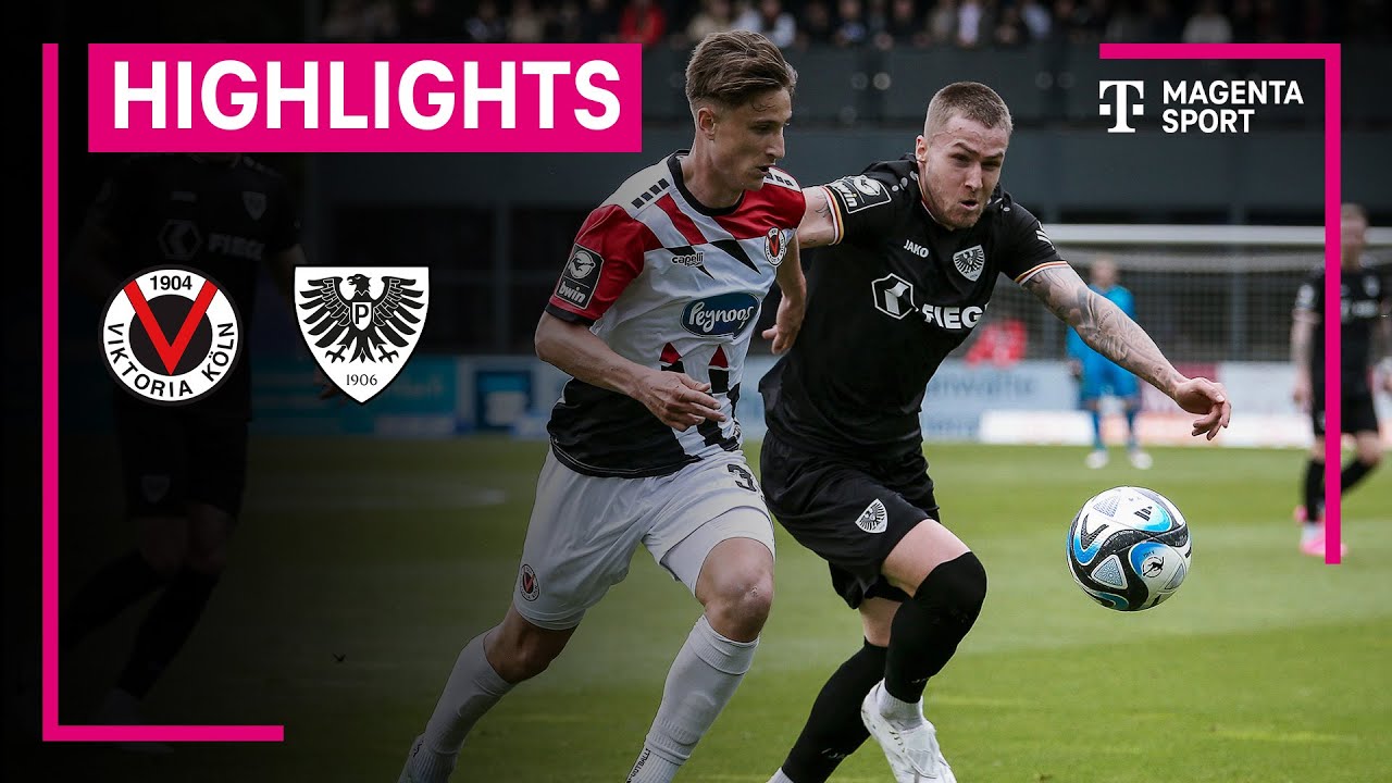 FC Viktoria Köln - SC Preußen Münster | Highlights 3. Liga | MAGENTA SPORT
