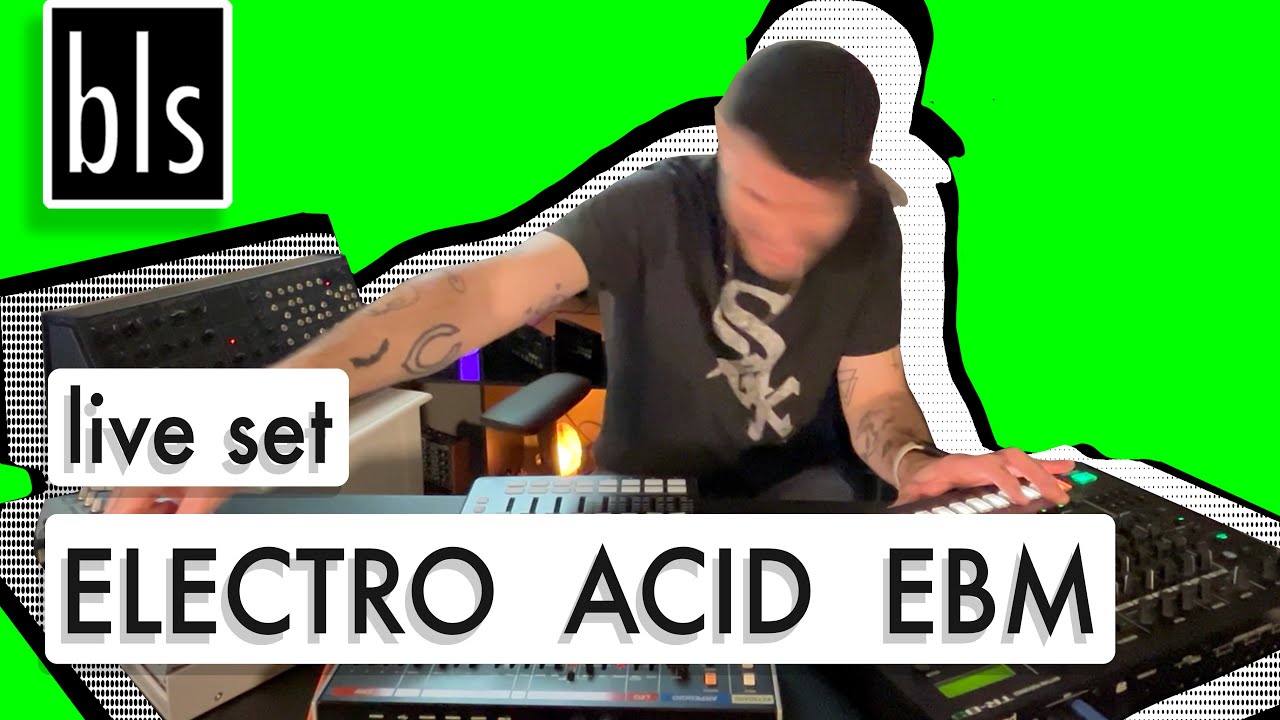 Black Light Smoke - Electro Acid EBM - Live Set (Ableton + Hardware)