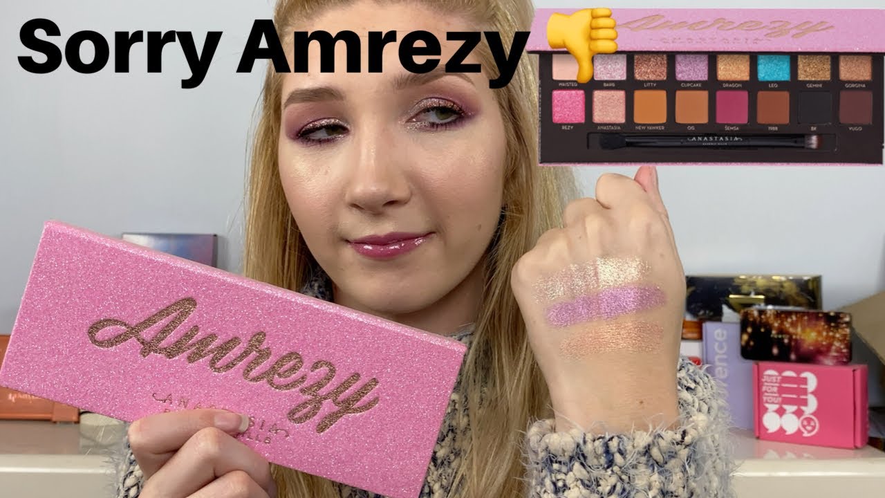 ABH X Amrezy Palette Review, First Impressions and Swatches!