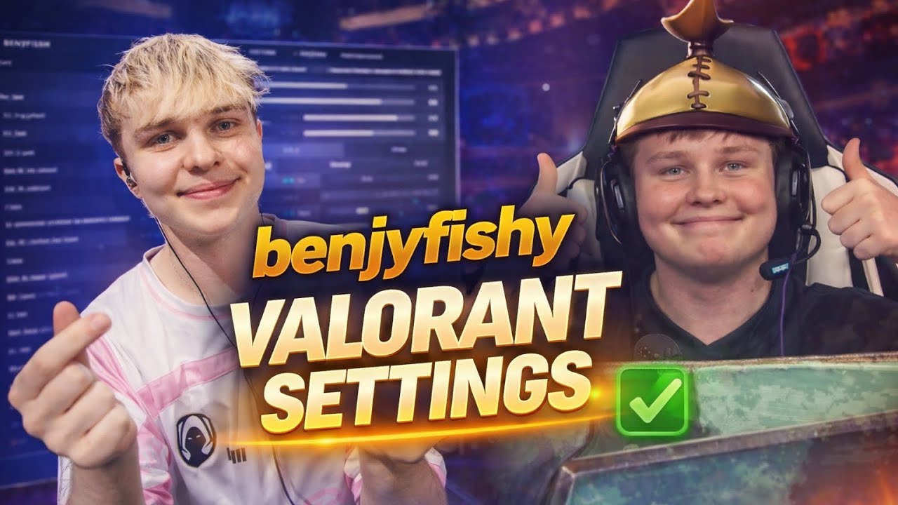 benjyfishy Valorant Settings & Aim Breakdown &ndash; Pro Sens, Crosshair & More