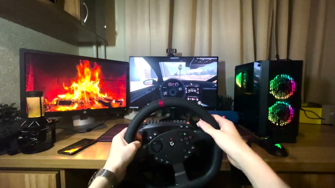 VOLKSWAGEN GOLF with a Steering Wheel | BeamNG.drive