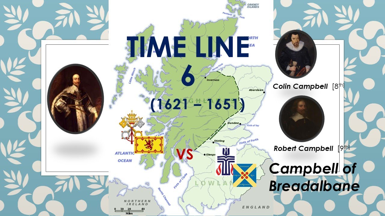 Campbell of Breadalbane - Time line 6 (1625 - 1651)
