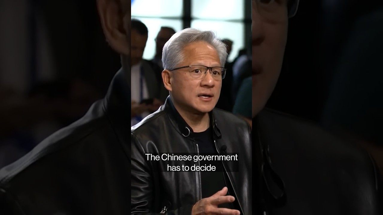 China to Open Market to AI Chips From US, Nvidia CEO Says