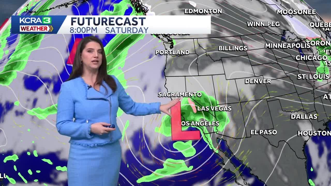 Timeline for more rain and snow in Northern California this weekend