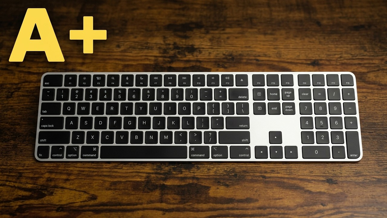 Good All Around. Apple Magic Keyboard With Touch ID, Black Keys, And USB-C Unboxing + First Look