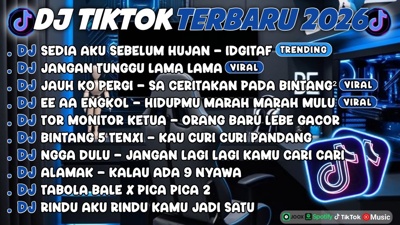 DJ TIKTOK TERBARU 2026🎵DJ SEDIA AKU SEBELUM HUJAN - IDGITAF🎵DJ JANGAN TUNGGU LAMA LAMA
