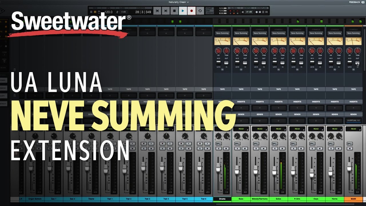Universal Audio LUNA — Neve Summing Overview
