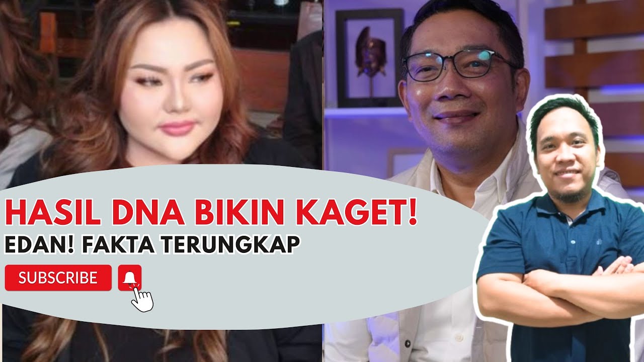 Edan! Tudingan Gagal, Hasil DNA Ridwan Kamil Tak Cocok dengan Anak Lisa