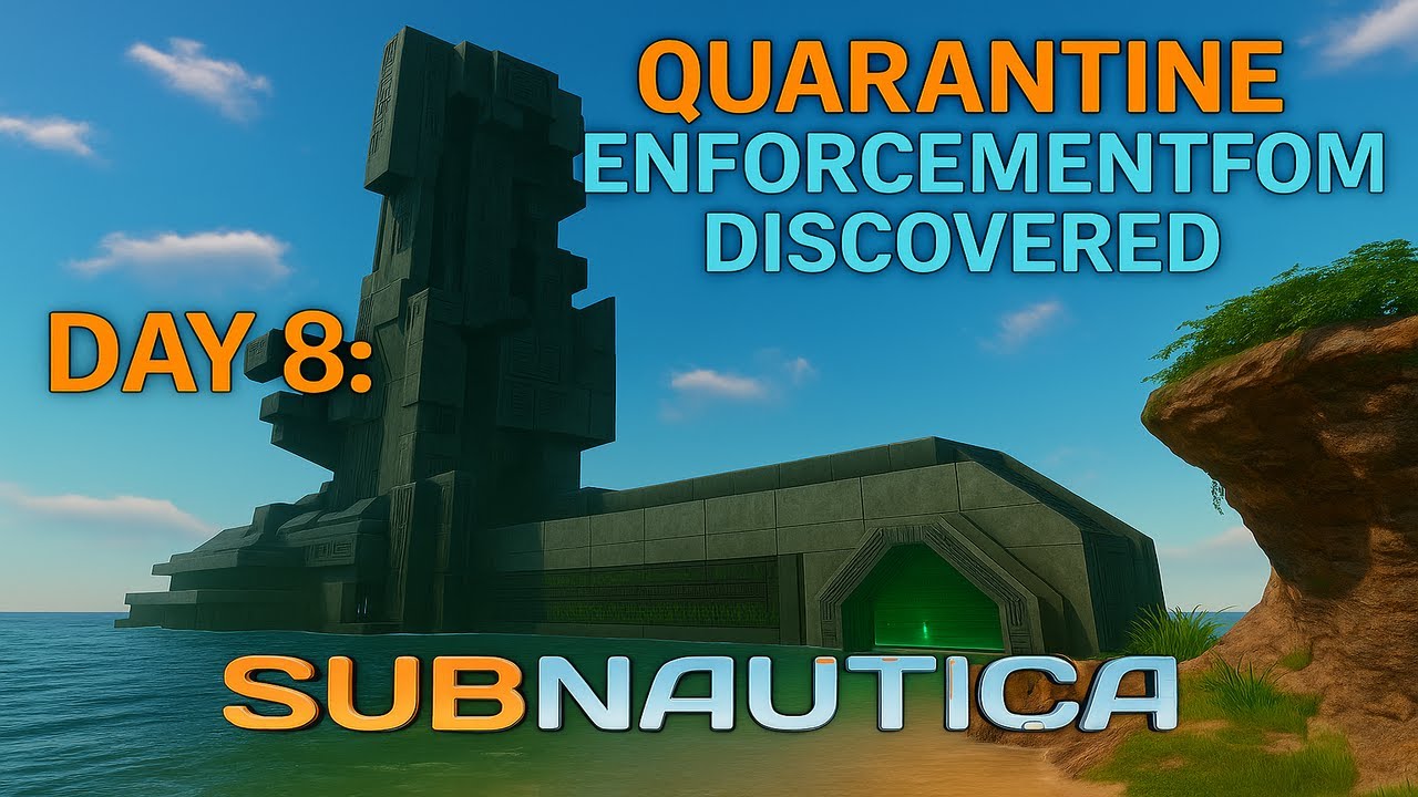 8-Subnautica Day 8🌌 Quarantine Enforcement Platform Discovered