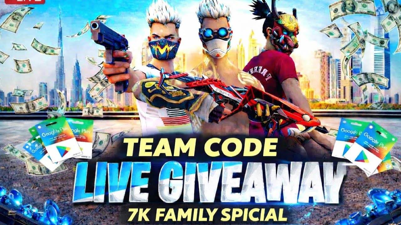 D   A   Y  3 🖤 𝗥𝗢𝗔𝗗 𝗧𝗢 7𝗞 𝗦𝗨𝗕 🖤  ]NEW TEAM CODE GIVEAWAY  LIVE STEAM  #LIVE #7ksub