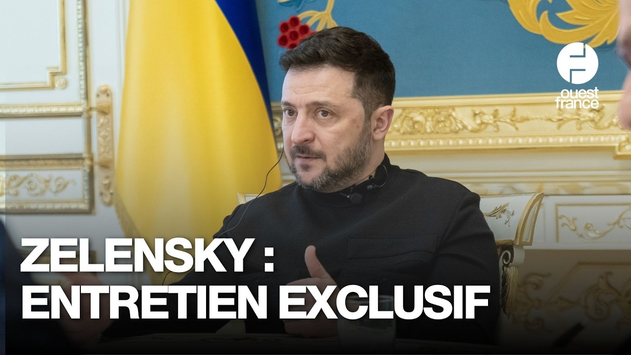 Ukraine, Moyen-Orient, drones... Notre entretien avec Volodymyr Zelensky