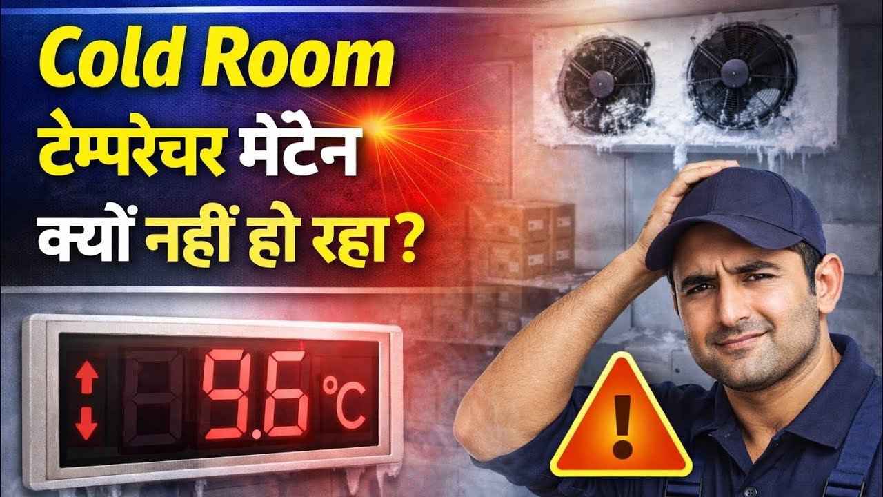 Cold Room Temperature Maintain नहीं हो रहा? | कारण और Solution | Cold Room Problem Hindi