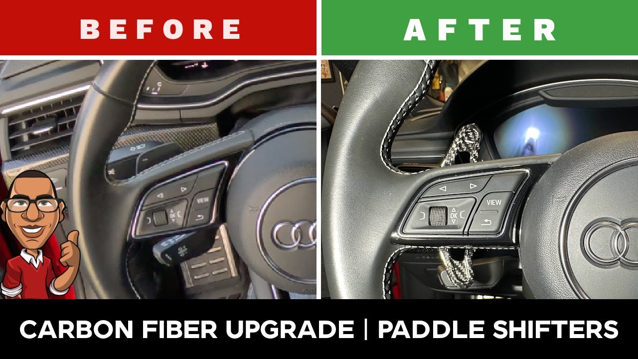 Installing Carbon Fiber Paddle Shifters on an Audi S5 B9