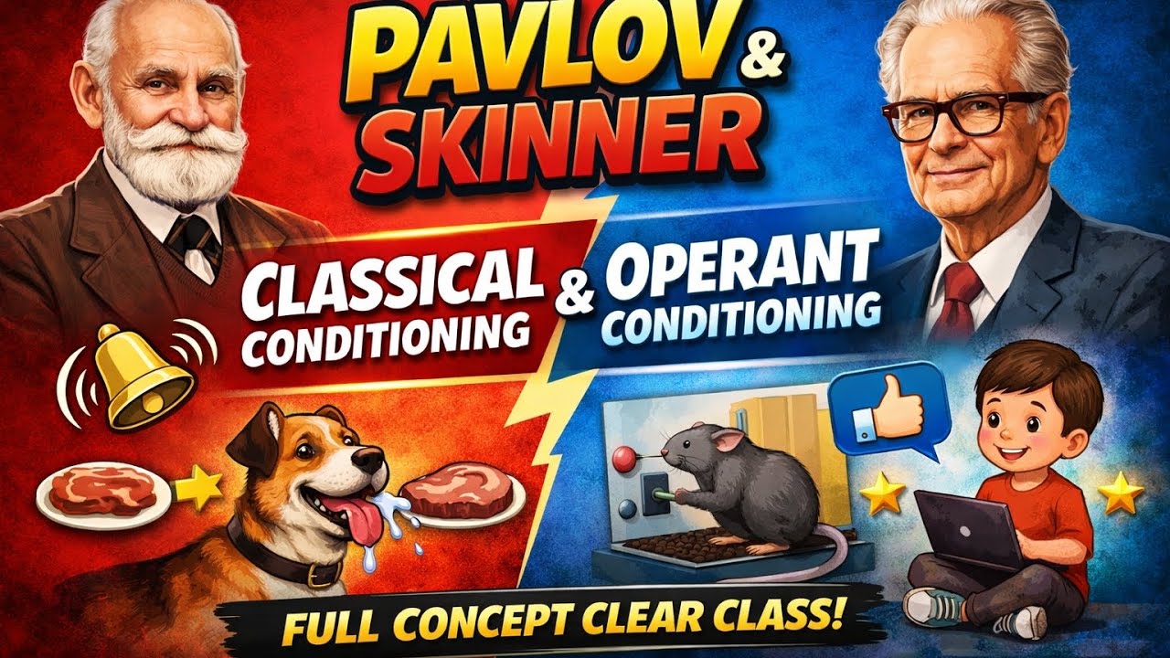 Behaviourism। Pavlov । Skinner ।For Andhra B.Ed 2nd year ।OTET । CTET।OSSTET । Teaching Jobs 