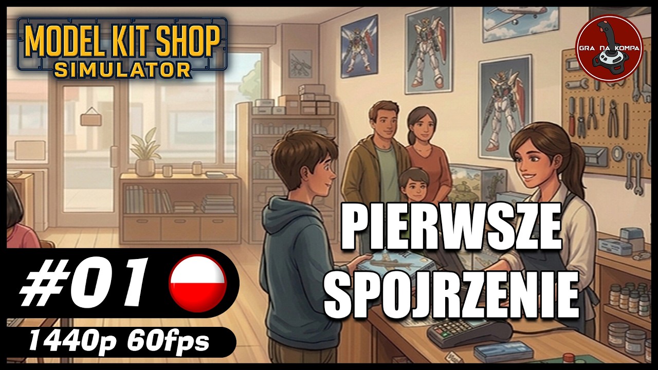 Pierwsze spojrzenie || #1 || Model Kit Shop Simulator gameplay PL