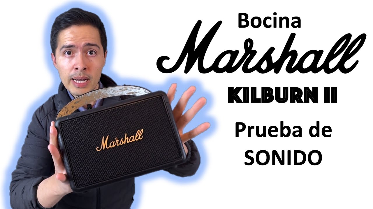 Unboxing Marshall Kilburn 2 + Prueba de sonido