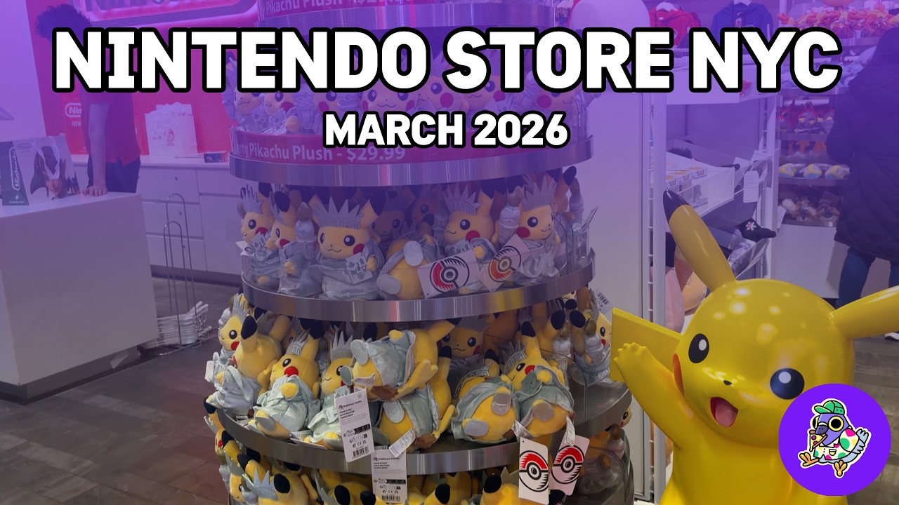 Best Nintendo Store in the World! New York City!! 2026