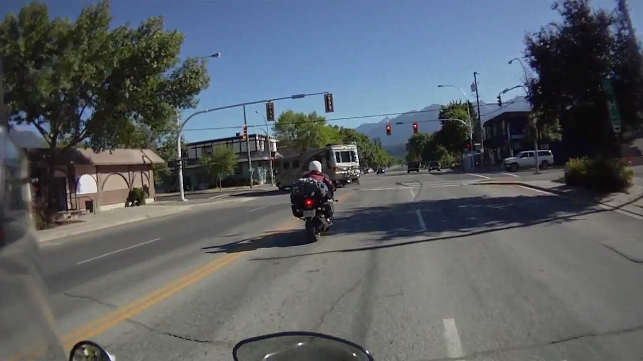 The town of Golden, BC.