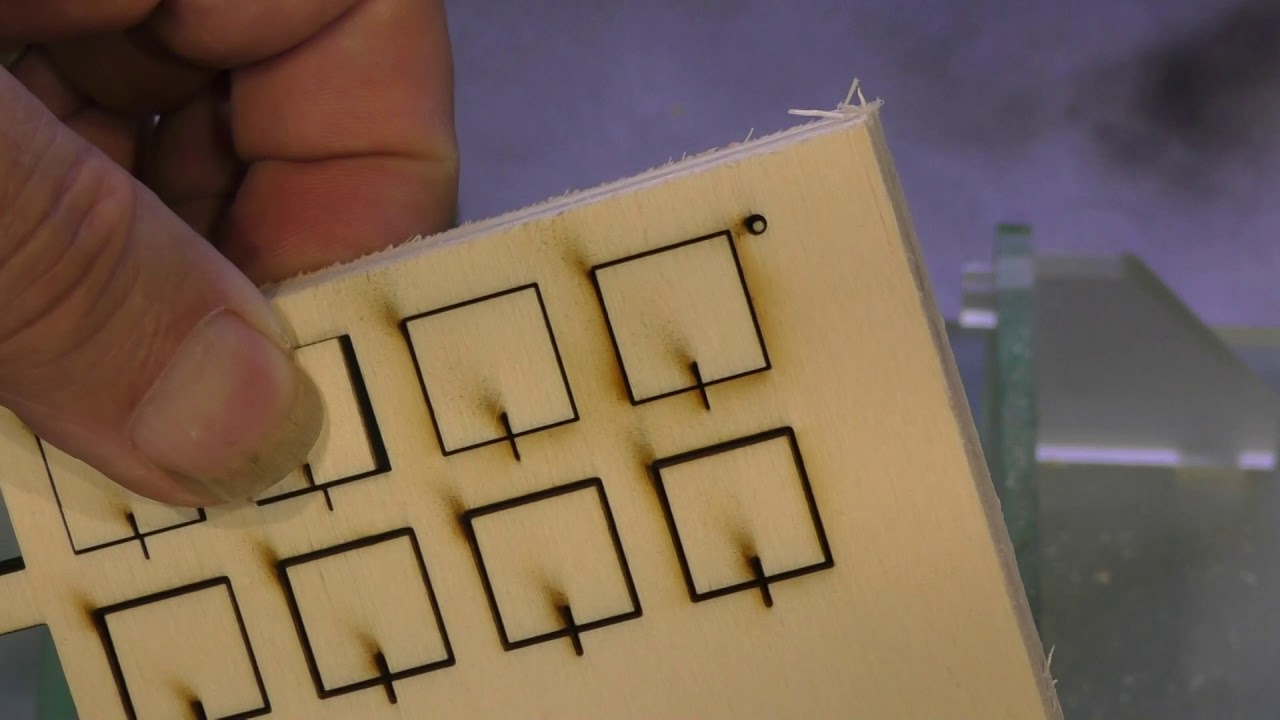 RDWorks Learning Lab 170 Let's Focus on Lenses Part 4 (first results)