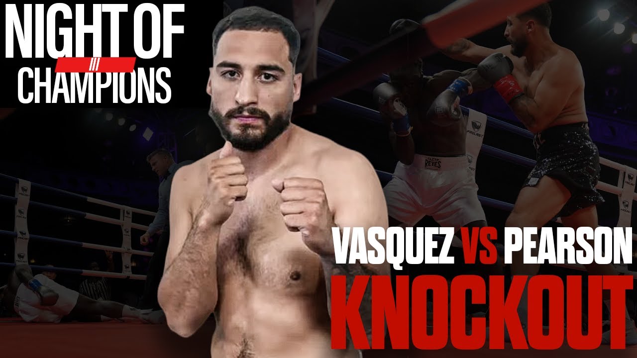 Louis Vasquez vs. Letryle Pearson | DMG Night of Champions III | August 9th, 2025