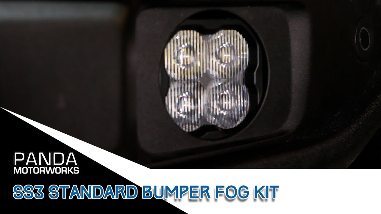 The BEST Ford Bronco Lighting Upgrade for the Standard Bumper! | Diode Dynamics SS3 Fog Lights
