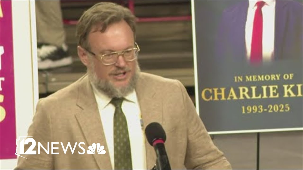 'I loved watching Charlie Kirk debate' | Professor speaks at ASU vigil