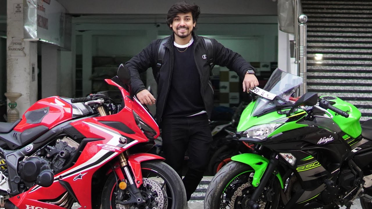 Ninja 650 Akrapovic vs CBR 650R Austin Racing