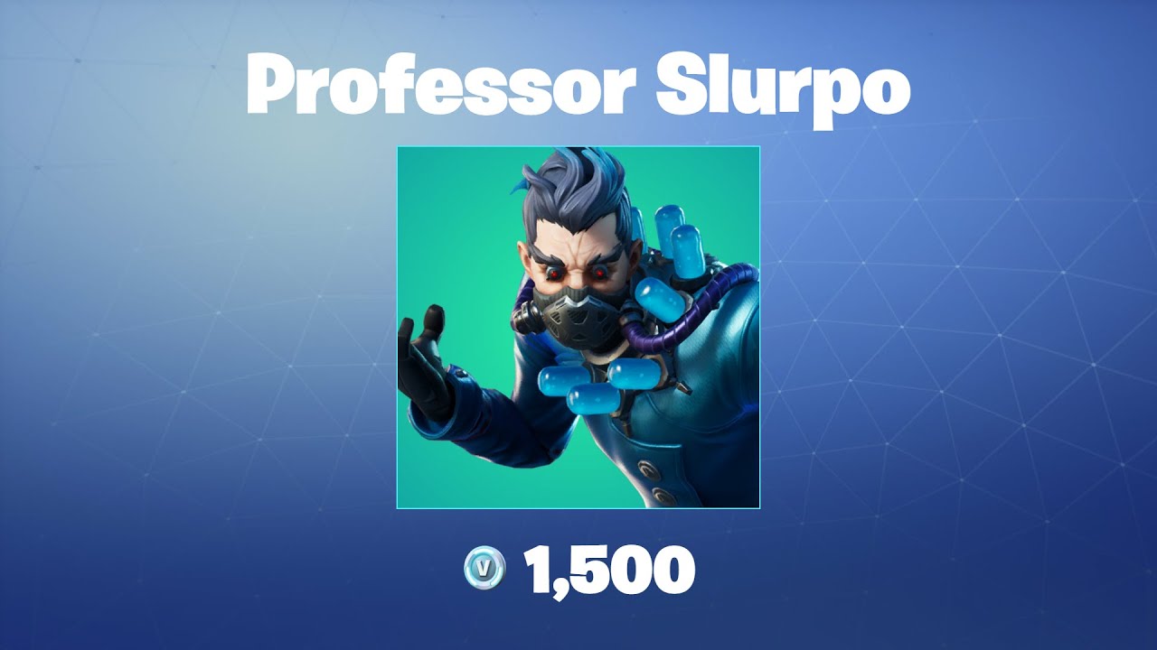 Professor Slurpo | Fortnite Outfit/Skin
