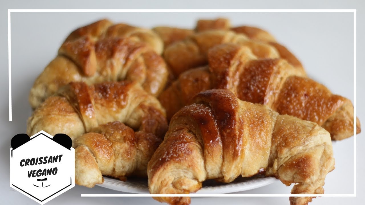 CROISSANT VEGANO sin margarina | Living Like A Panda