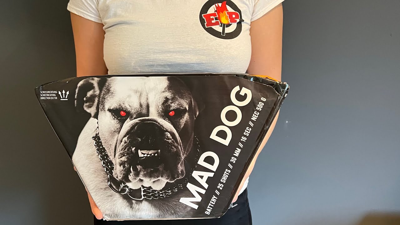 Mad Dog : Pyrocentury : 25 Shots : 500 Gram : 30mm