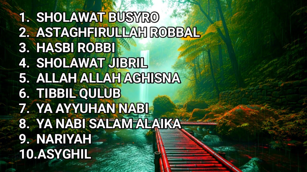 LIVE! Kumpulan Sholawat Nabi Terbaru 2026 | Penyejuk Hati, Merdu & Menenangkan Jiwa