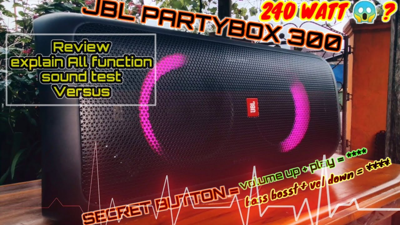 JBL Partybox 300 Review | Vs Jbl Boombox,  speaker yang bikin outo JOGET 🔥