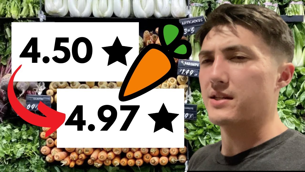 СДЕЛАЙТЕ ЭТО, чтобы БЫСТРО повысить низкие рейтинги Instacart (2022)