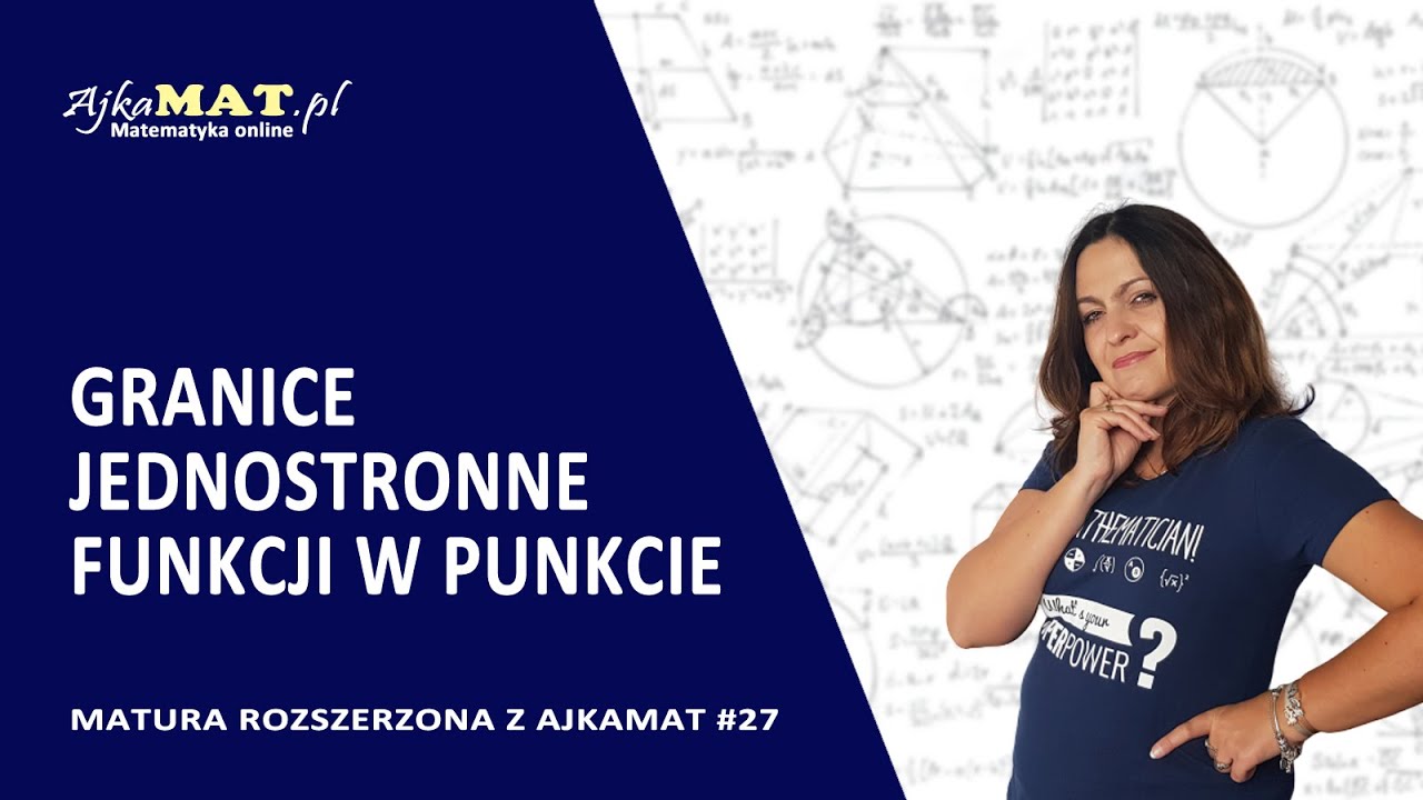 Granice jednostronne funkcji w punkcie