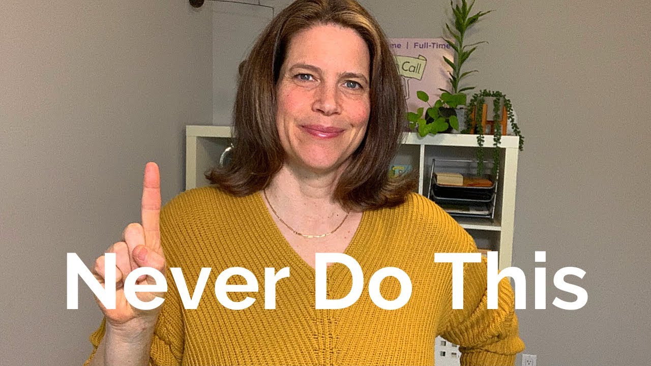 ОДНА вещь, которая может навредить вашей карьере няни еще до ее начала