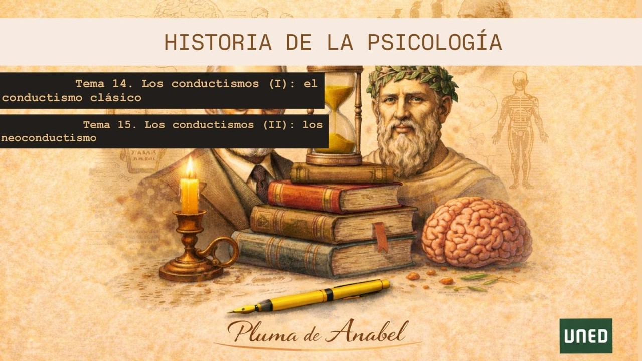 Los conductismos (I Y II) | Tema 14 y 15 | Historia de la Psicología UNED