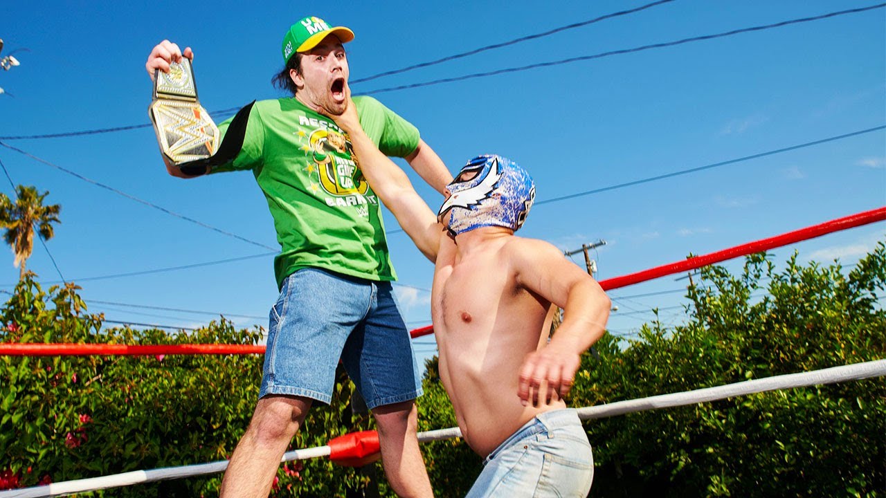 I Became A WWE Wrestler For a Day