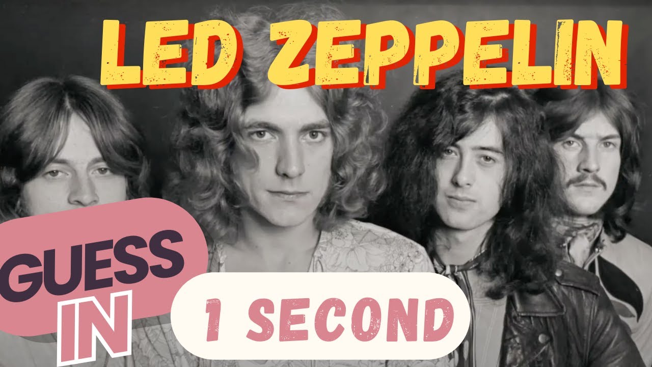 Can you guess the Led Zeppelin song in 1 second?