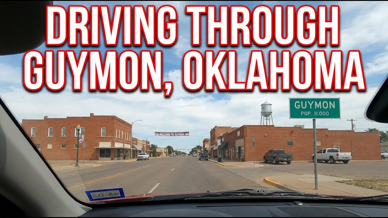 Driving through Guymon, Oklahoma