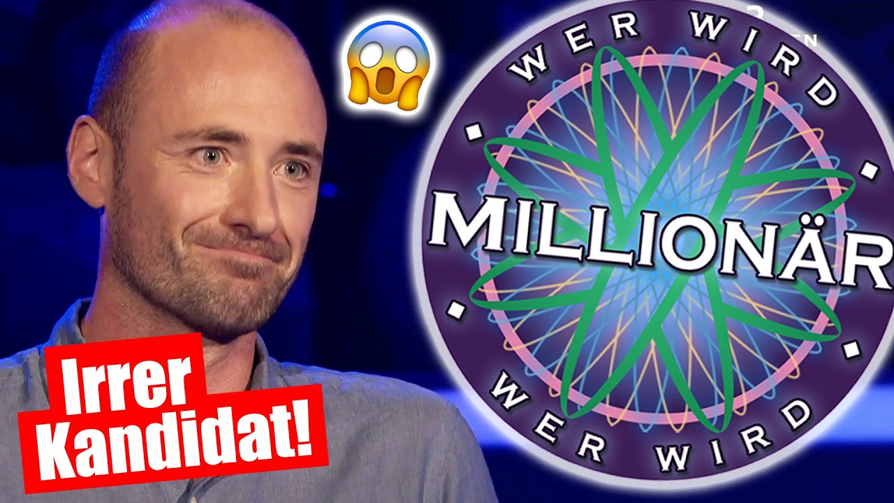 VERR&Uuml;CKTER KANDIDAT RISKIERT ALLES bei Wer wird Million&auml;r!
