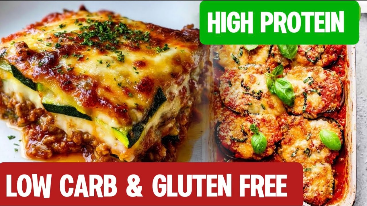 Delicious Zucchini Lasagna | Low Carb, High Protein & Gluten Free | Keto Friendly 