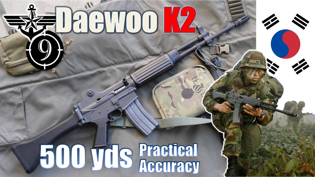 Daewoo K2 (S. Korean main rifle) to 500yds: Practical Accuracy