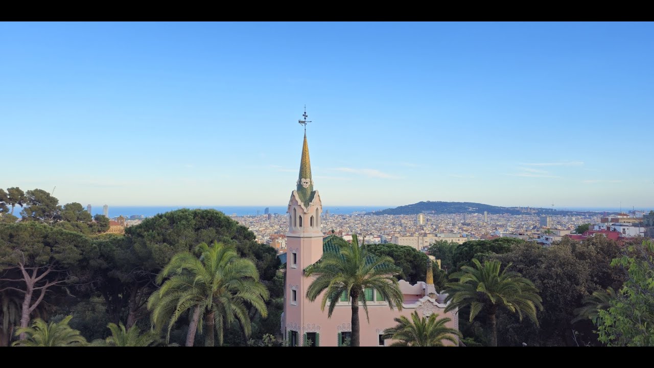 Hiszpania #4 Barcelona#4 Park Guell 🗺️🌄