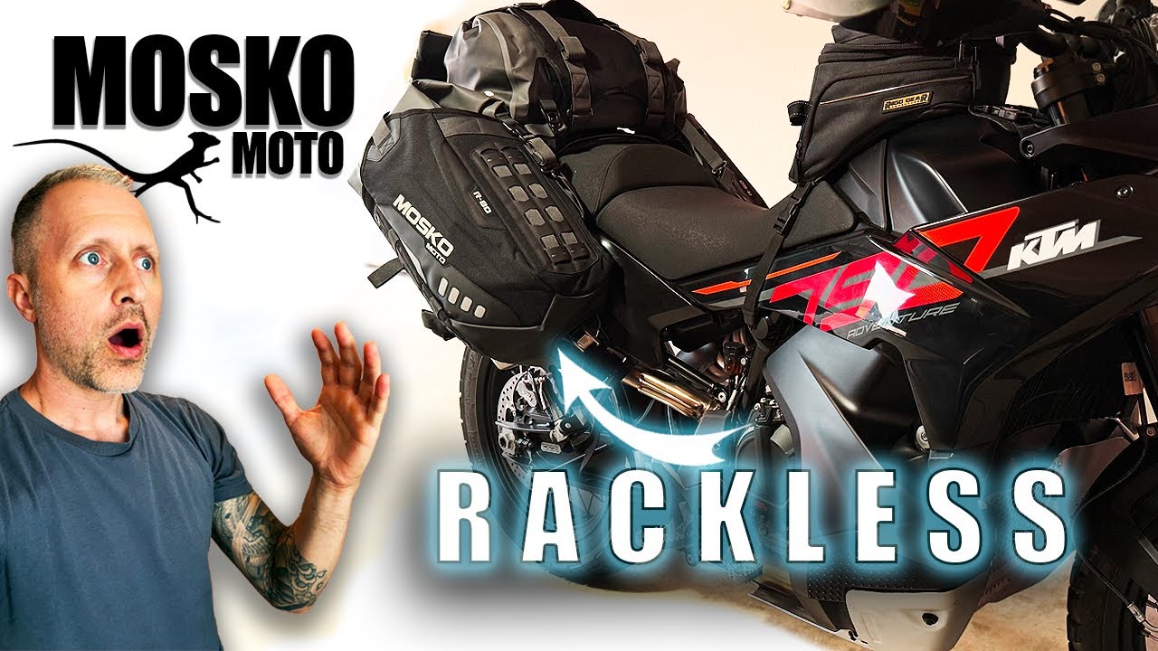 Mosko Moto Reckless 80L V4.0 - Unbox and Install on KTM 790 Adventure
