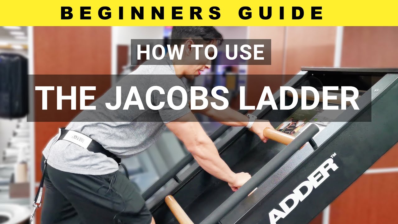 How To Use The Jacobs Ladder Cardio Exercise Machine with Mitch Jimenez the Colombian Beast