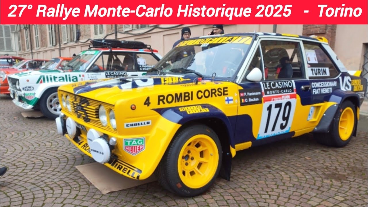27° Rallye Monte-Carlo Historique 2025 - Torino