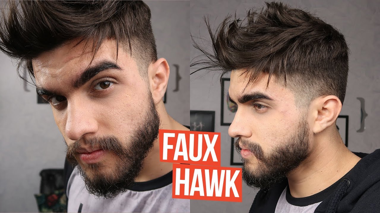 PENTEADO FAUX HAWK EM CASA - COMO EU FAÇO